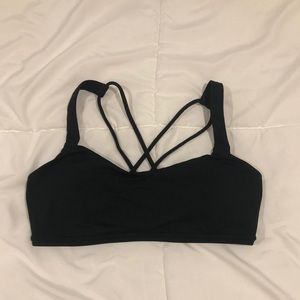Lululemon Free To Be Bra - Black - Size 6